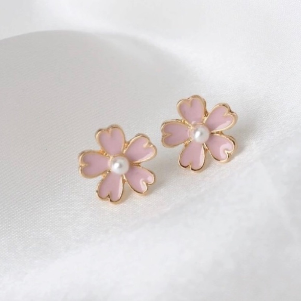 NEW!๐๐๐ธPRETTY! LITTLE PINK HEART FLOWERS!๐ธ๐๐ - Picture 6 of 16